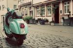 Bavaria Germany parked Vespa