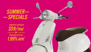 2018 Vespa Summer Specials